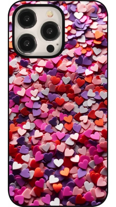 iPhone 15 Pro Max Case Hülle - Valentin 2025 Konfetti
