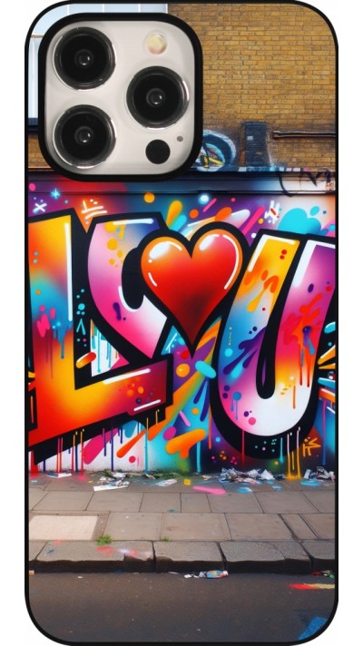 iPhone 15 Pro Max Case Hülle - Valentin 2025 Liebe U Tag