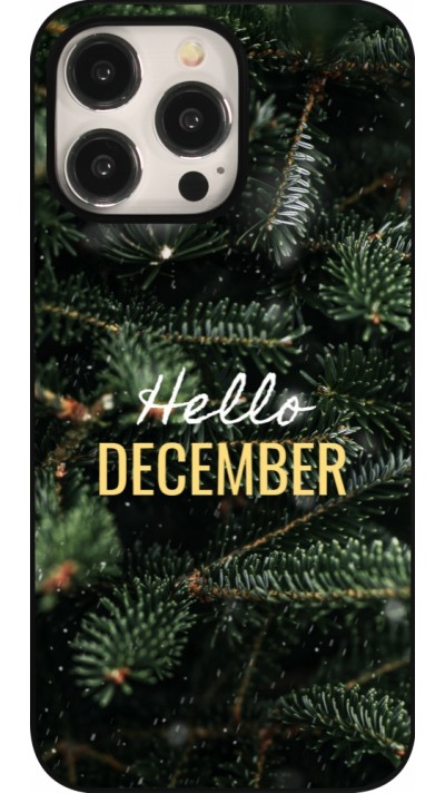 iPhone 15 Pro Max Case Hülle - Winter 25 Winter hello december