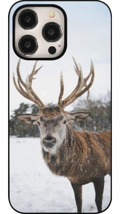 iPhone 15 Pro Max Case Hülle - Winter 25 Winter reindeer