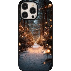 iPhone 15 Pro Max Case Hülle - Winter 25 Winter snowy road