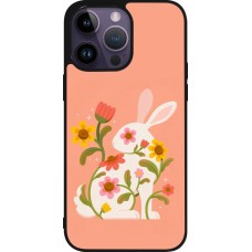 iPhone 15 Pro Max Case Hülle - Silikon schwarz Easter 2026 Rabbit collage