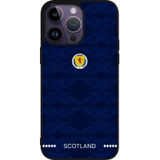 iPhone 15 Pro Max Case Hülle - Silikon schwarz Schottland 2026 personalisierbares Fussballtrikot