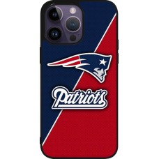 iPhone 15 Pro Max Case Hülle - Silikon schwarz Super Bowl 26 Patriots 1