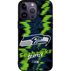 iPhone 15 Pro Max Case Hülle - Silikon schwarz Super Bowl 26 Seattle 2
