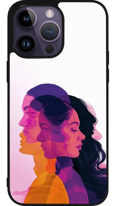 iPhone 15 Pro Max Case Hülle - Silikon schwarz Womens day 2026 10