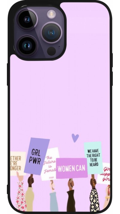 iPhone 15 Pro Max Case Hülle - Silikon schwarz Womens day 2026 9