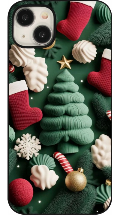 iPhone 15 Plus Case Hülle - Christmas 25 Christmas textiles