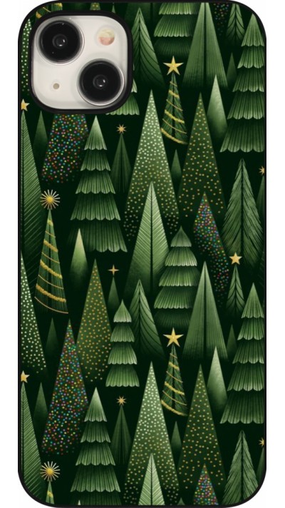 iPhone 15 Plus Case Hülle - Christmas 25 Pattern Xmas Tree