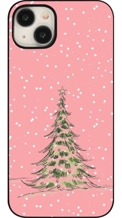 iPhone 15 Plus Case Hülle - Christmas 25 Pink Tree
