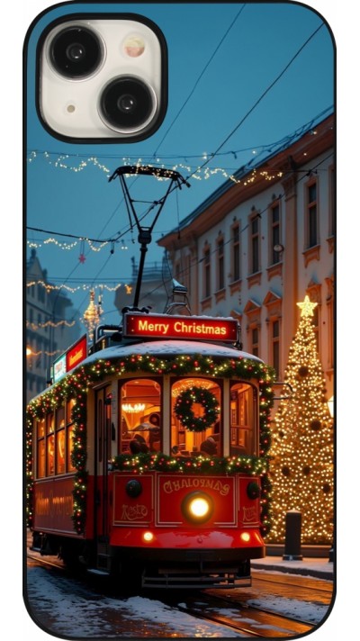 iPhone 15 Plus Case Hülle - Christmas 25 Xmas Train
