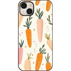 iPhone 15 Plus Case Hülle - Easter 2026 Illustration carrots