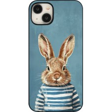 iPhone 15 Plus Case Hülle - Easter 2026 Rabbit navy