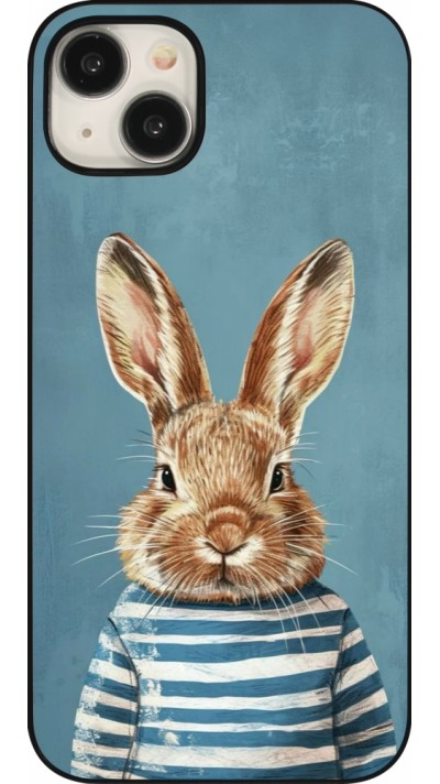 iPhone 15 Plus Case Hülle - Easter 2026 Rabbit navy