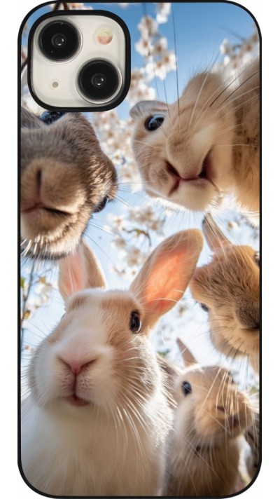 iPhone 15 Plus Case Hülle - Easter 2026 Rabbits