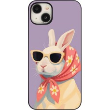iPhone 15 Plus Case Hülle - Easter 2026 Rabbit with scarf