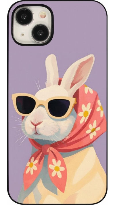 iPhone 15 Plus Case Hülle - Easter 2026 Rabbit with scarf