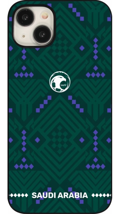 iPhone 15 Plus Case Hülle - Saudi Arabien 2026 personalisierbares Fussballtrikot