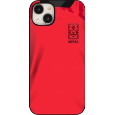 iPhone 15 Plus Case Hülle - Südkorea 2022 personalisierbares Fussballtrikot