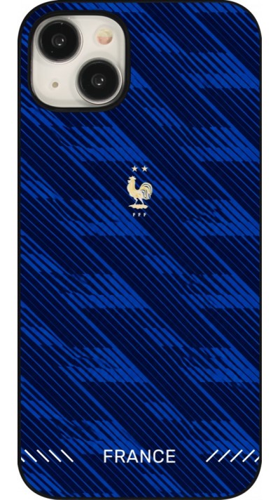 iPhone 15 Plus Case Hülle - Frankreich 2026 personalisierbares Fussballtrikot