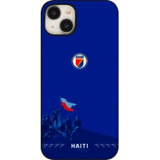 iPhone 15 Plus Case Hülle - Haiti 2026 personalisierbares Fussballtrikot