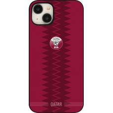 iPhone 15 Plus Case Hülle - Qatar 2026 personalisierbares Fussballtrikot