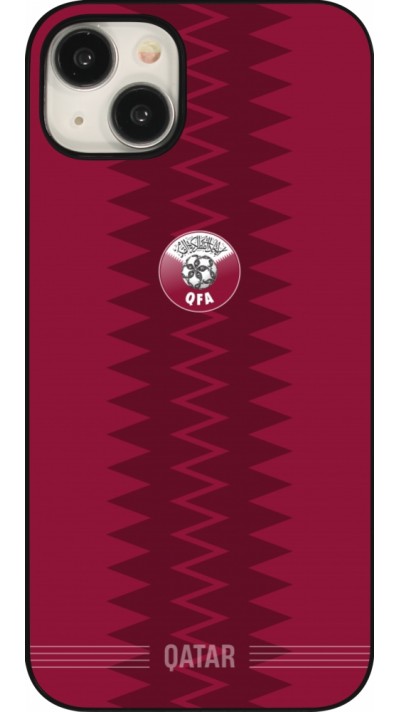 iPhone 15 Plus Case Hülle - Qatar 2026 personalisierbares Fussballtrikot