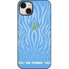 iPhone 15 Plus Case Hülle - Demokratische Republik Kongo 2026 personalisierbares Fussballtrikot