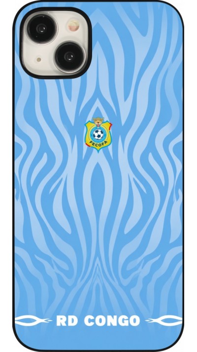 iPhone 15 Plus Case Hülle - Demokratische Republik Kongo 2026 personalisierbares Fussballtrikot