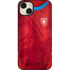 iPhone 15 Plus Case Hülle - Tschechische Republik personalisierbares Fussballtrikot