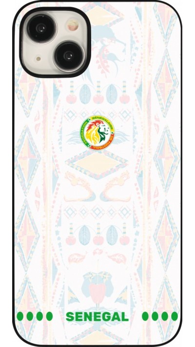 iPhone 15 Plus Case Hülle - Senegal 2026 personalisierbares Fussballtrikot