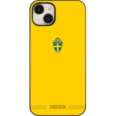 iPhone 15 Plus Case Hülle - Schweden 2026 personalisierbares Fussballtrikot