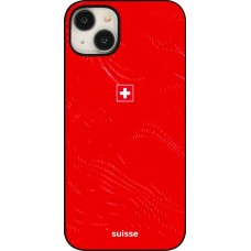 iPhone 15 Plus Case Hülle - Schweiz 2026 personalisierbares Fussballtrikot