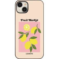 iPhone 15 Plus Case Hülle - Fruit market lemons 2026