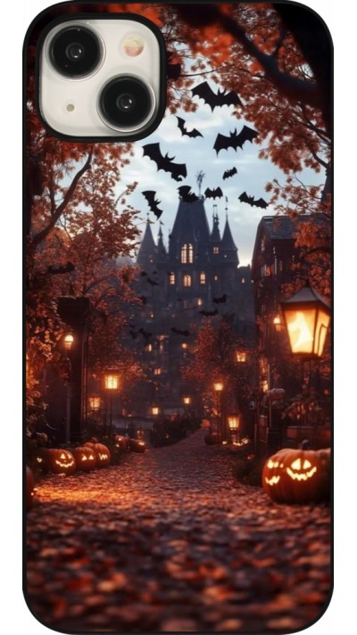 iPhone 15 Plus Case Hülle - Halloween 2025 Haunted house