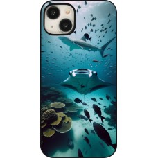 iPhone 15 Plus Case Hülle - Manta Lagune Reinigung