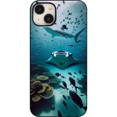 iPhone 15 Plus Case Hülle - Manta Lagune Reinigung