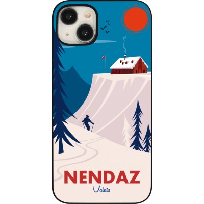 iPhone 15 Plus Case Hülle - Nendaz Cabane Ski