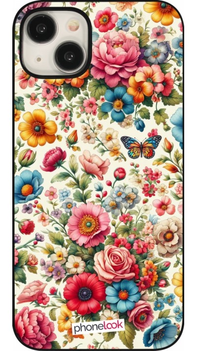 iPhone 15 Plus Case Hülle - Spring 25 fruehling bluetend