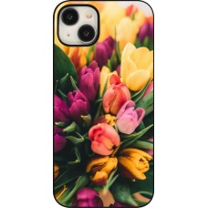 Coque iPhone 15 Plus - Bouquet of tulips Spring 2026