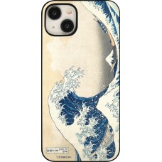 iPhone 15 Plus Case Hülle - Kunstbild - Die große Welle vor Kanagawa - Hokusai