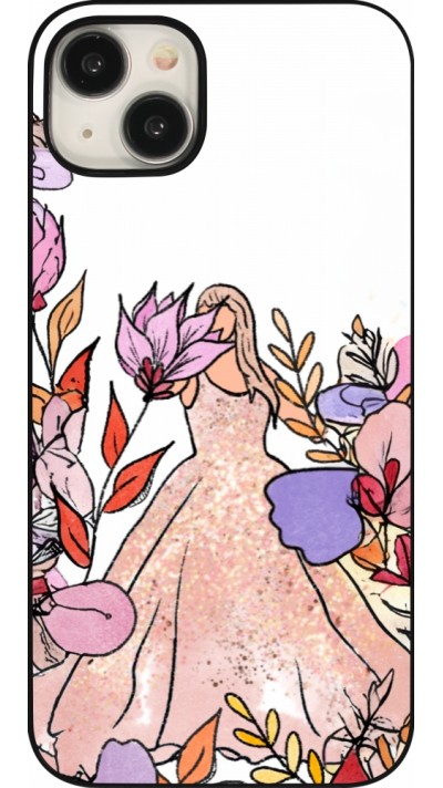 iPhone 15 Plus Case Hülle - Taylor Swift Sketch - White