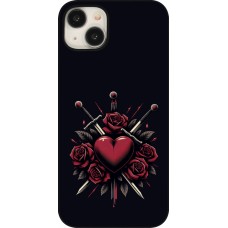 iPhone 15 Plus Case Hülle - Valentine 2024 gothic love