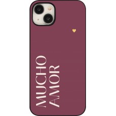 iPhone 15 Plus Case Hülle - Valentine 2024 mucho amor rosado