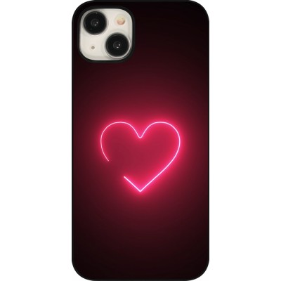 iPhone 15 Plus Case Hülle - Valentine 2023 single neon heart