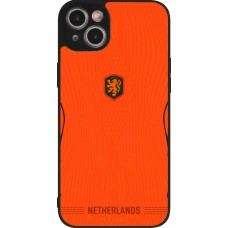 iPhone 15 Plus Case Hülle - Silikon schwarz Niederlande 2026 personalisierbares Fussballtrikot