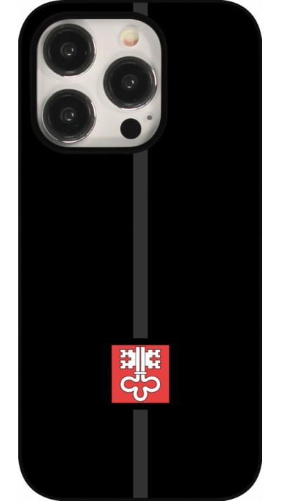 iPhone 15 Pro Case Hülle - Kanton NW schwarz