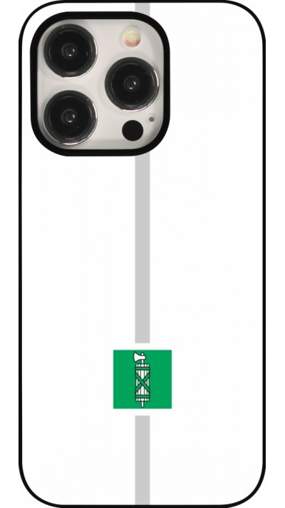 iPhone 15 Pro Case Hülle - Kanton SG weiss