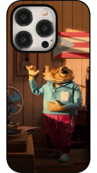 Coque iPhone 15 Pro - Dancing frog DTMF