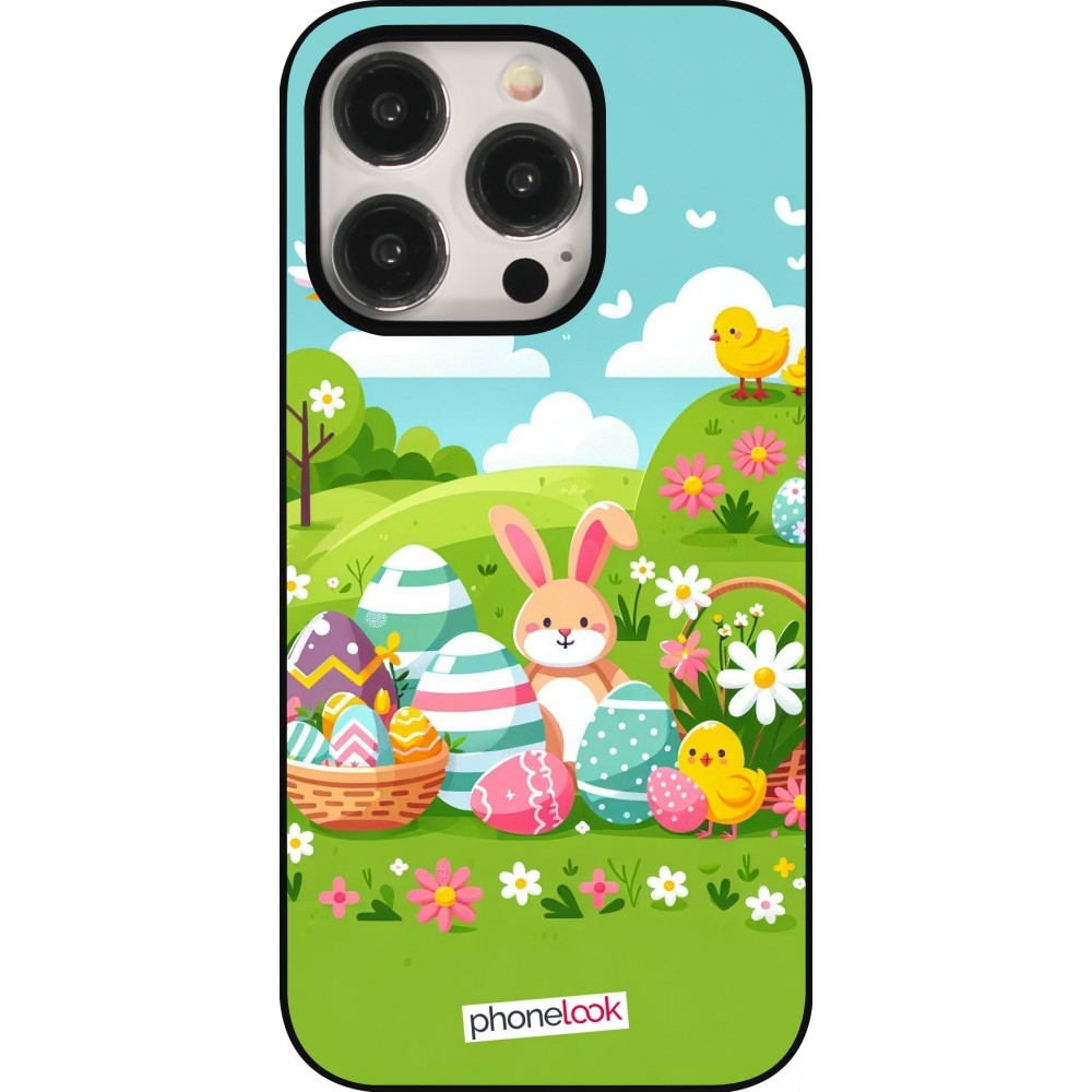 iPhone 15 Pro Case Hülle - Ostern 2025 Gruen